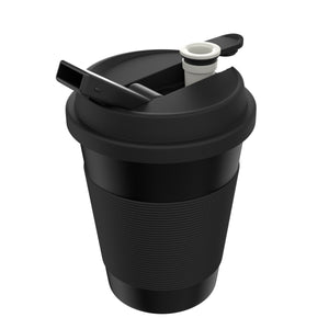 White Cupro Stealth Coffee Mug for Discreet Enjoyment and Flower Use