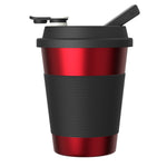Red Cupro Stealth Coffee Mug for Discreet Enjoyment and Flower Use